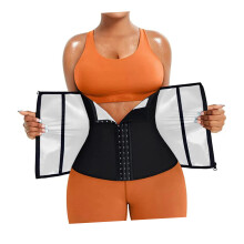 Ceinture amincissante avec entrée sécurisée pour-argent L