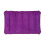 Oreiller gonflable portatif de cou d'oreiller de Camping-Violet 1