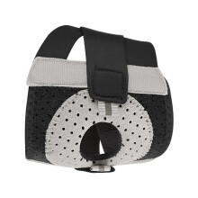 Support de genouillère avec stabilisateurs latéraux,-gris noir