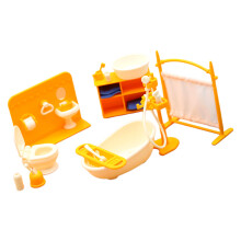 Complete Bathroom Furniture Set For 1:12 Scale Dollhouses And