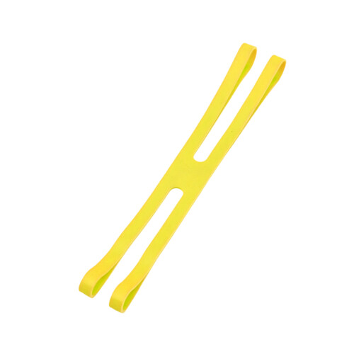 Strong Rubber Retention Strap Outdoor Camping-Yellow Long