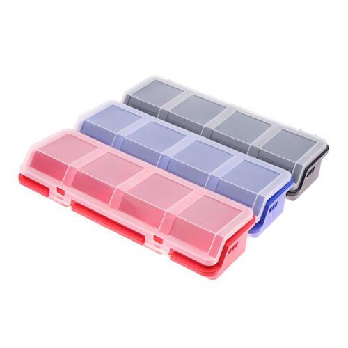 Modularer Stapelbehälter-Organizer für-rot blau schwarz
