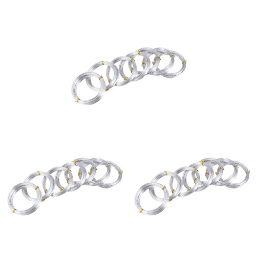 Flexibler Aluminiumdraht 1Mm Silber Für Schmuck DIY Und Garten