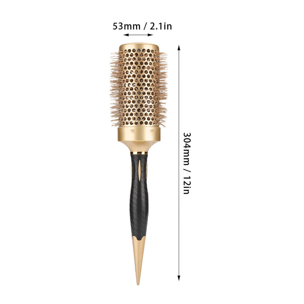 Gold Heated Roller Comb for Hair