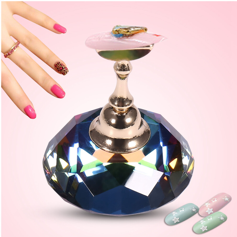 Crystal Alloy Nail Practice Display Base