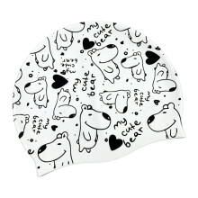 Skin Friendly Double Side Printed Silicone Swim-Milky white b