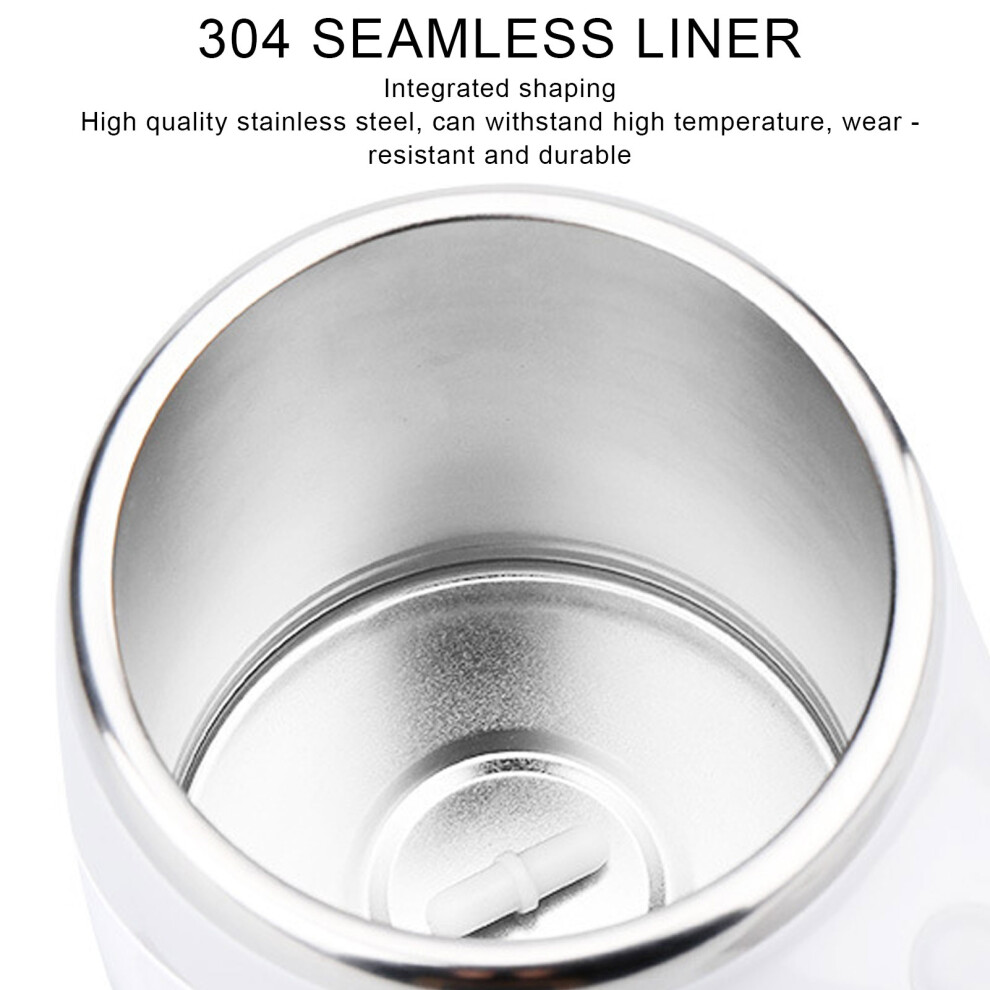 380ml Self Stirring Mug, Magnetic Mixing Cup