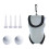 Practical Golf Ball Organizer with Adhesive Opening-Light Grey 1