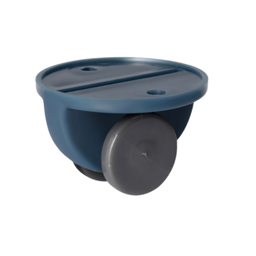 Roți versatile autoadezive și pivotante Blue 1