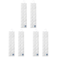6Pièces Accrochables Absorbant L'humidité Pour Placards Blancs