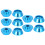 Precision Aluminium Shims 10pcs 1