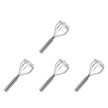 4Pièces - En Acier Inoxydable Outil De Cuisine Argenté