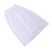 White Cotton Boob Tube Towel Wrap