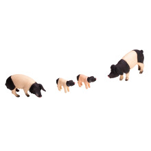 Safe Resin Farm Animal Toy Realistic Livestock-Little Black