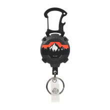 Card Holder with Clip for Nurse, Funny Nursing Doctor-Black