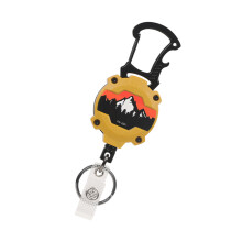 Retractable Badges Accessories for Men Women IDs Holder-Orange