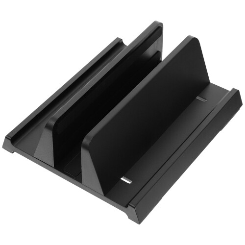 1Pièces Support Noir Laptop Vertical En ABS Stable Pour Bureau