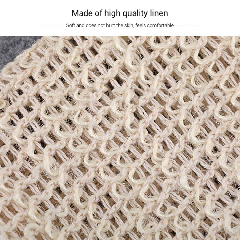 Linen Soap Saver Pouches 4 Pack UK