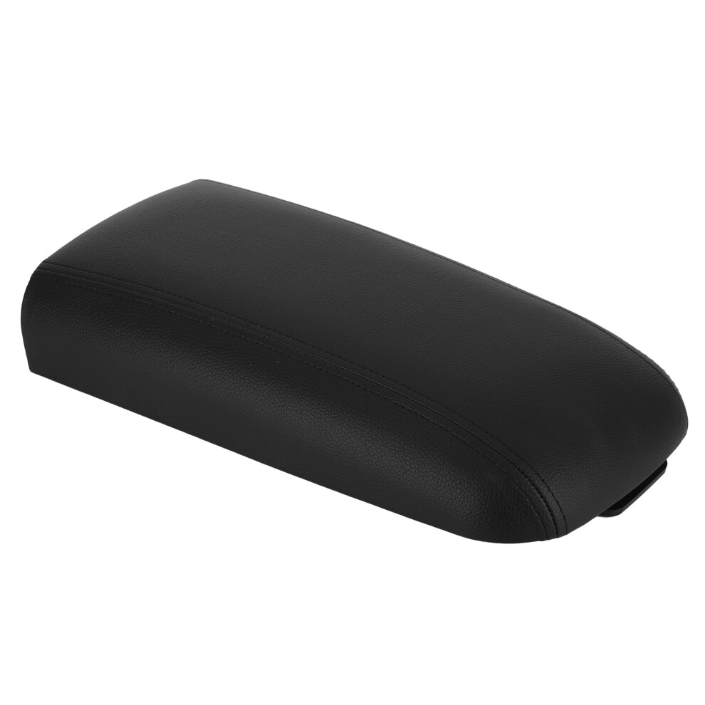Leather Console Armrest Cover Gmc Envoy Black 7340572520173