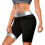 Womens Sweatproof Training Shorts Quick Drying-Silver XXL 1