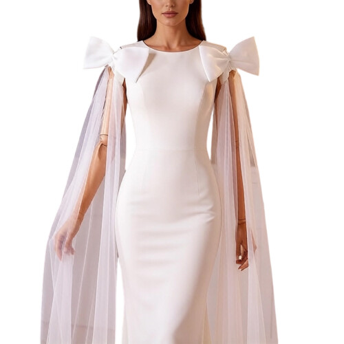 Lightweight Bridal Wrap Removable Arm Covers Spring Ceremony