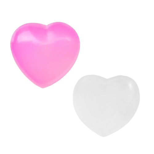 Jouet extensible à presser en forme de cœur d'amour,-2 pièces