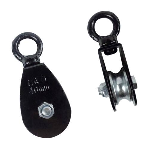 Multipurpose Metal Pulley With Stable Construction Wide-0.2T