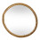 Nahla Small Mirror With Dimpled Frame 1