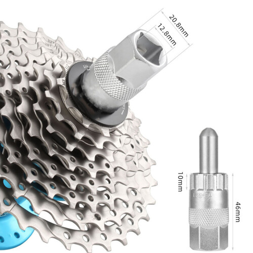 Clé de montage de pignon de vélo en acier à-À travers un axe 1