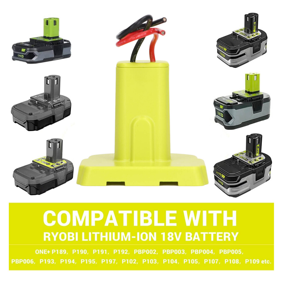 Durable Battery Adapter for Ryobi 18V