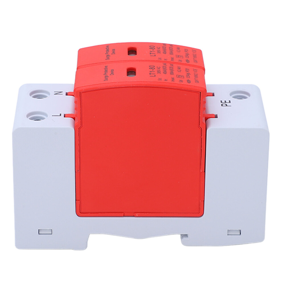 2P DC Surge Protector 385V AC 80kA