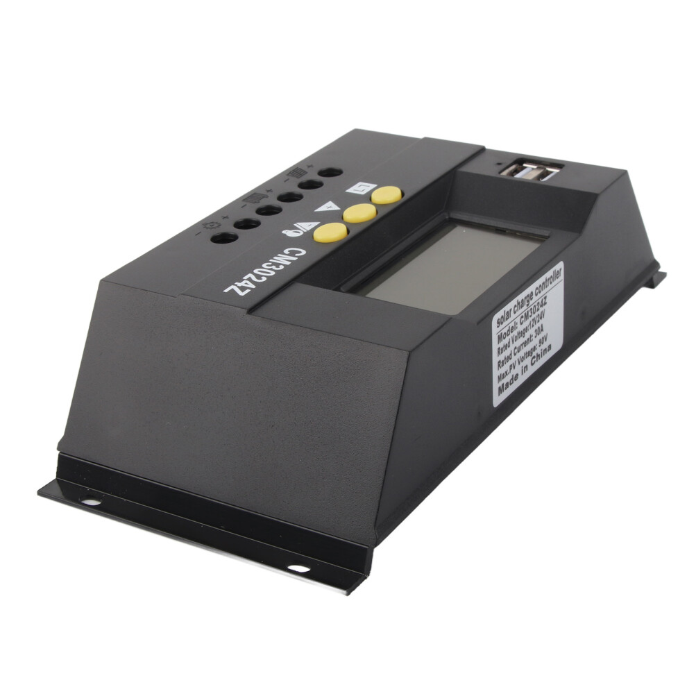 PWM Solar Controller 30Amp 12V 24V Auto