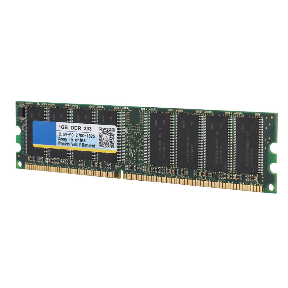 Xiede 1Gb Ddr 333Mhz Desktop Ram 184Pin 7340572496898