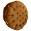 Chocolate Cookie Shape Seat Cushion 450g 9