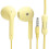 U19 Wired Earphone HiFi 3.5mm Yellow 8