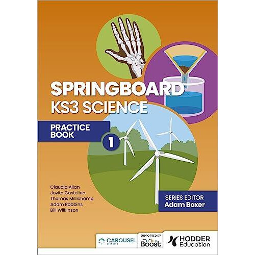 Springboard KS3 Science Practice Book 1 by Bill Wilkinson Paperback Bo
