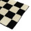 Classic Plaid Runner Rug Black White 1