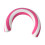 Schwimmringe, aufblasbarer Poolschwimmer,-Rosa 1