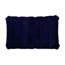 Oreiller gonflable pour le cou, oreiller de-Bleu foncé