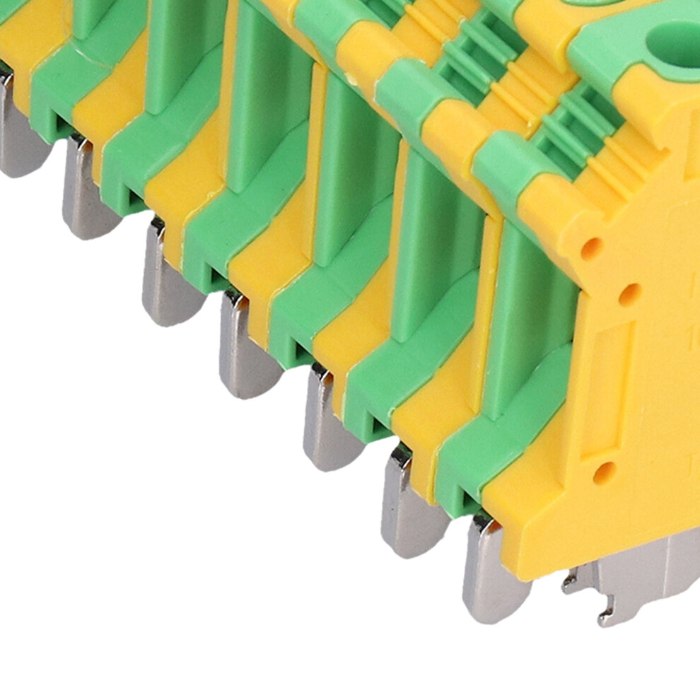 76A DIN Rail Grounding Block 50 Pack