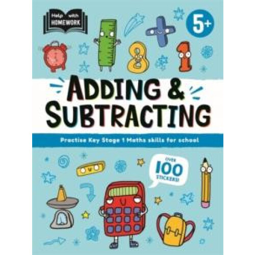 Help With Homework Age 5 Adding Subtracting by Autumn Publishing Paper