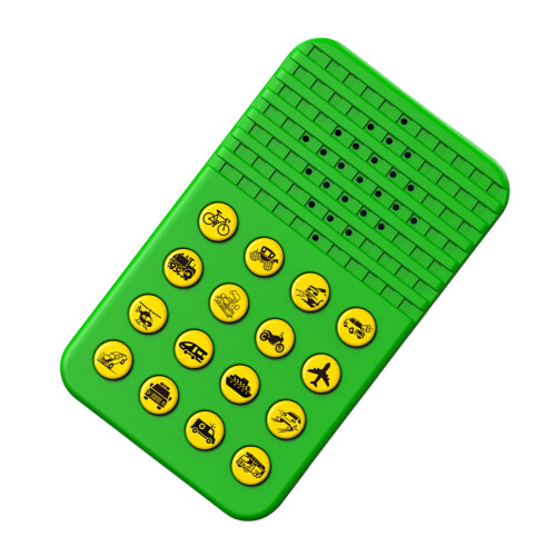 16 Key Press Sound Box With Multiple Audios Option For-Green