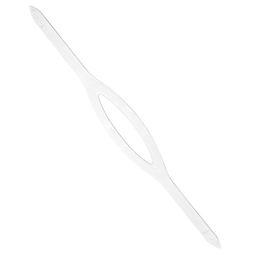 Bande de masque de plongée en Silicone à haute élasticité,-Blanc