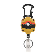 Porte-cartes avec Clip pour infirmière, Clip porte-Badges-Orange