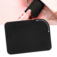 Portable Silicone Mat for Hair Styling Tools