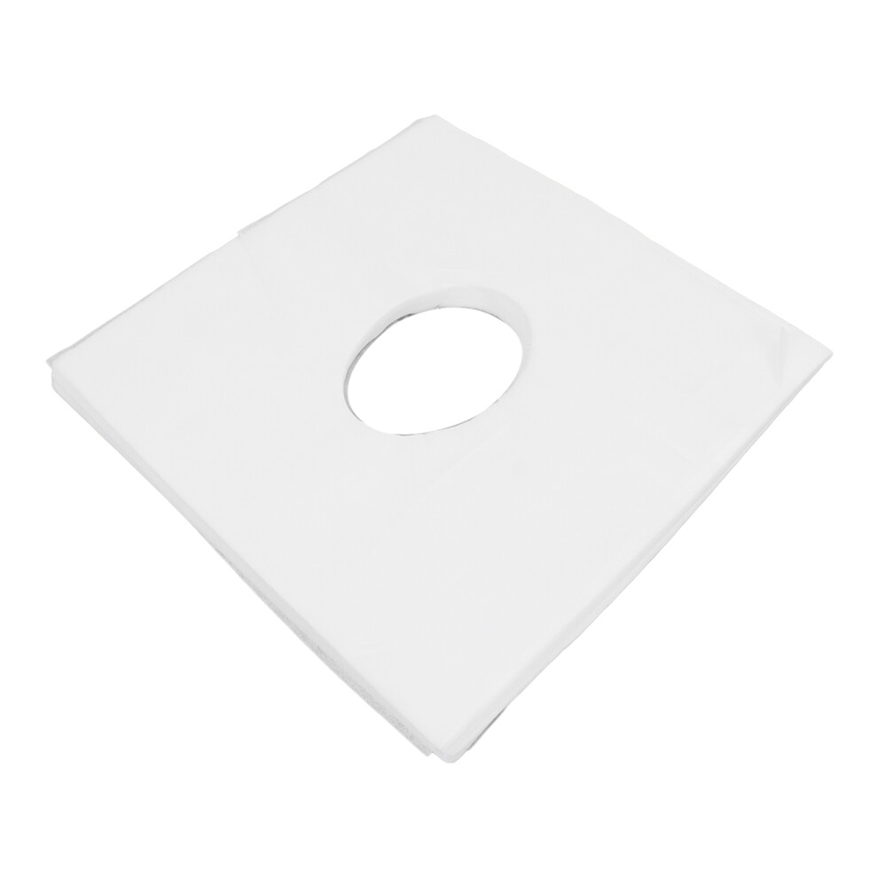 100Pcs Nonwoven Headrest Covers Hole Design