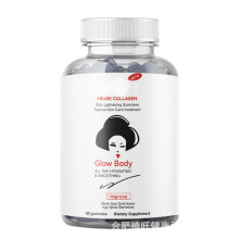 Gomme gommose sbiancanti per la pelle 13 in 1 al collagene di L-glutatione