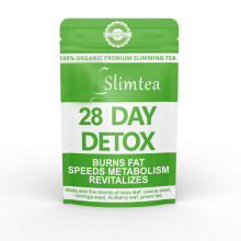 28 Tage Schlankheits-Detox-Tee für flachen Bauch, Gewichtsverlust, Fettverbrennung