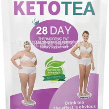 28day ketoTea Morning Night Herbal Detox Burning Fat ketoTea