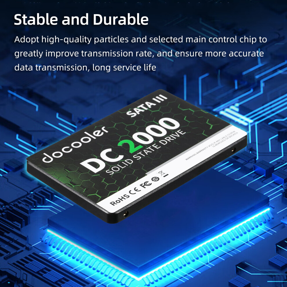 Docooler 256Gb 2.5 Inch Internal Ssd 7340572572745